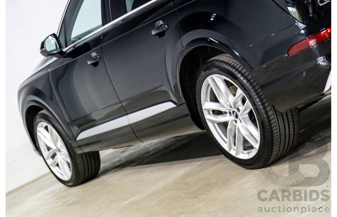 11/2016 Audi Q7 3.0 TDI Quattro (200kW AWD) 4M MY17 4d Wagon Night Black Turbo Diesel 3.0L