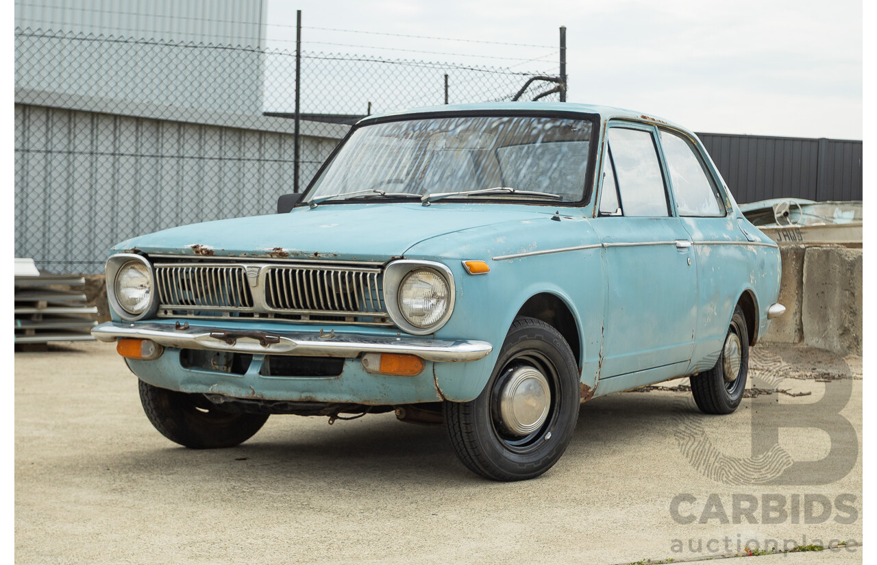 10/1969 Toyota Corolla KE10 2d Sedan Blue 1.1L