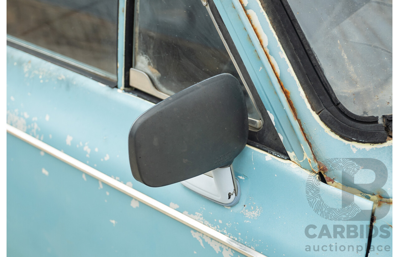 10/1969 Toyota Corolla KE10 2d Sedan Blue 1.1L