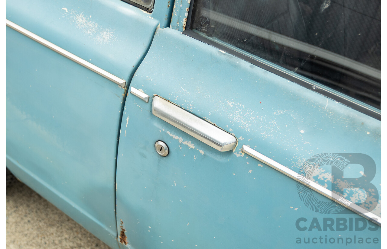 10/1969 Toyota Corolla KE10 2d Sedan Blue 1.1L