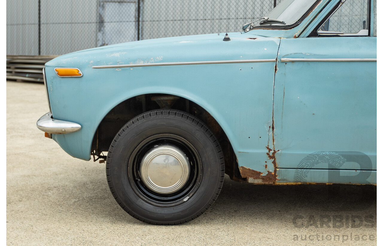 10/1969 Toyota Corolla KE10 2d Sedan Blue 1.1L