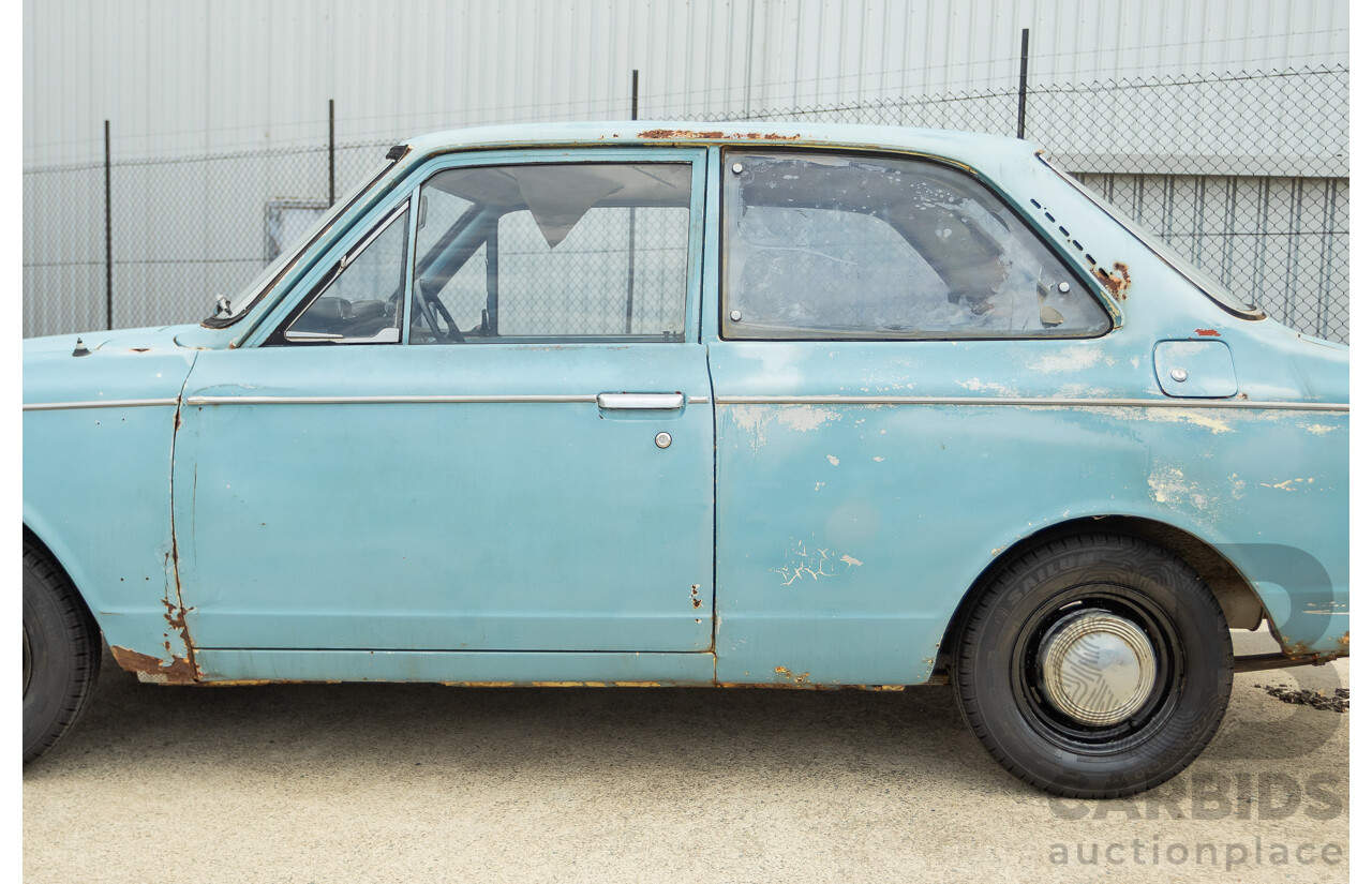 10/1969 Toyota Corolla KE10 2d Sedan Blue 1.1L
