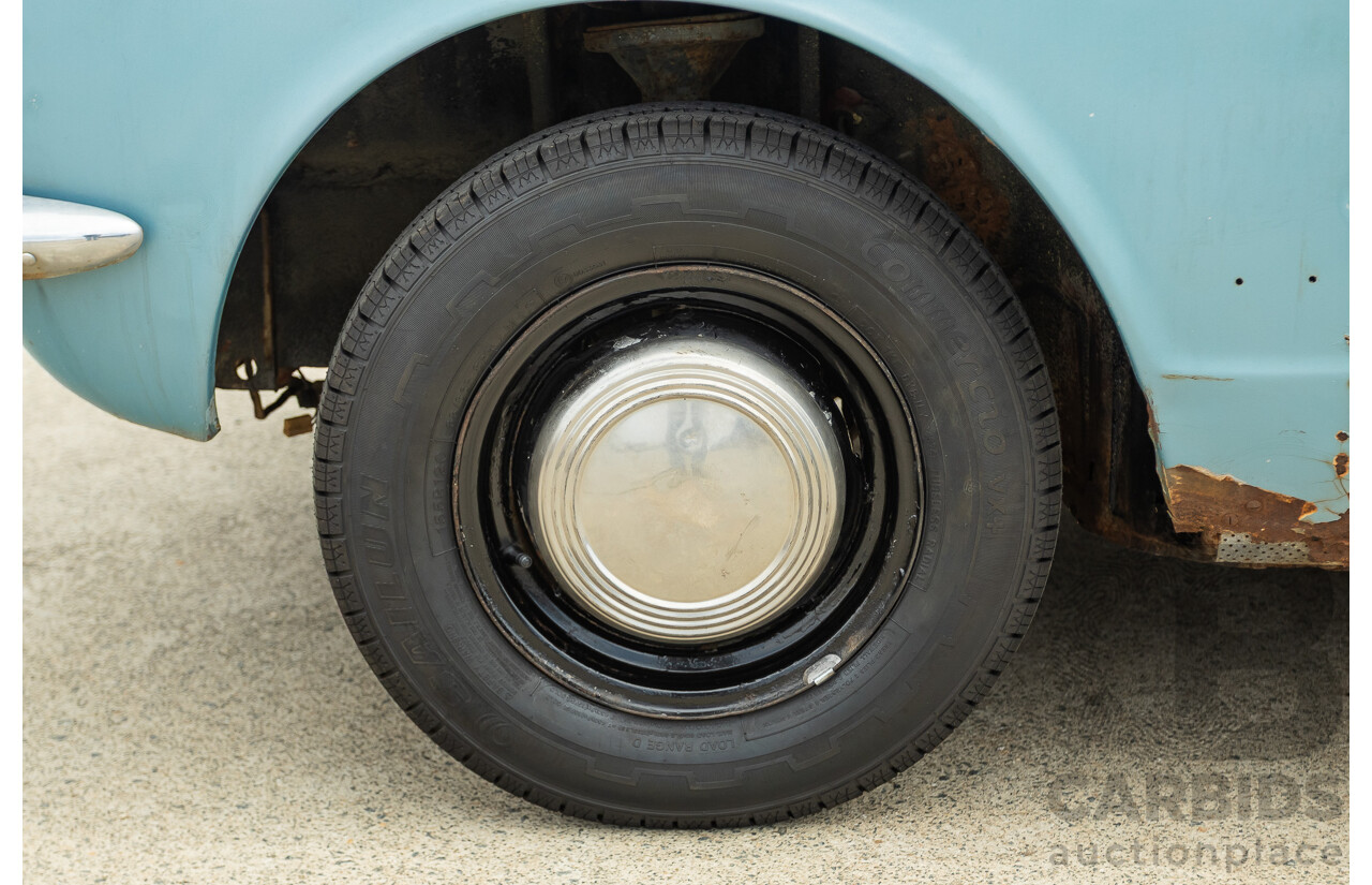 10/1969 Toyota Corolla KE10 2d Sedan Blue 1.1L