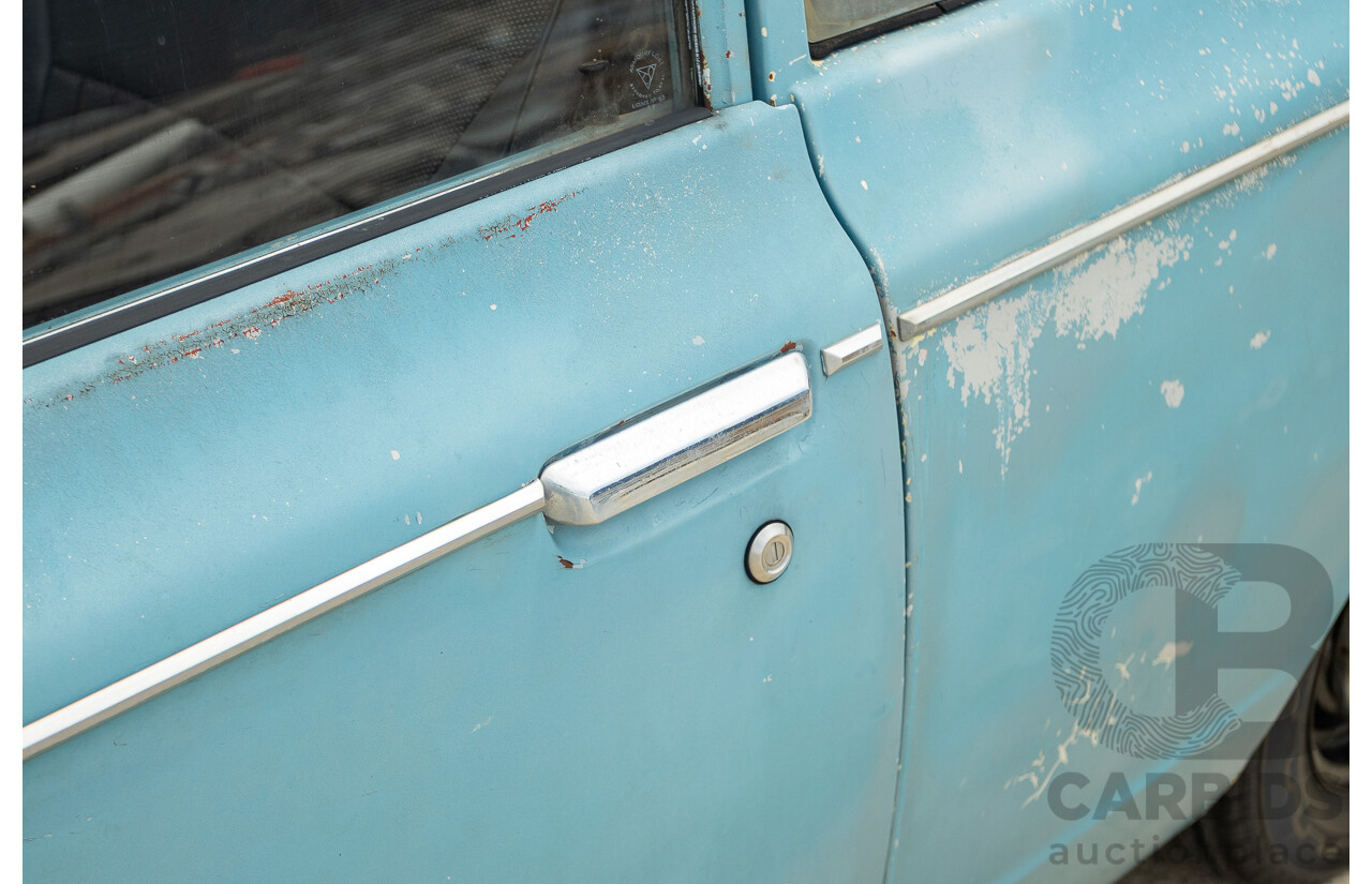 10/1969 Toyota Corolla KE10 2d Sedan Blue 1.1L