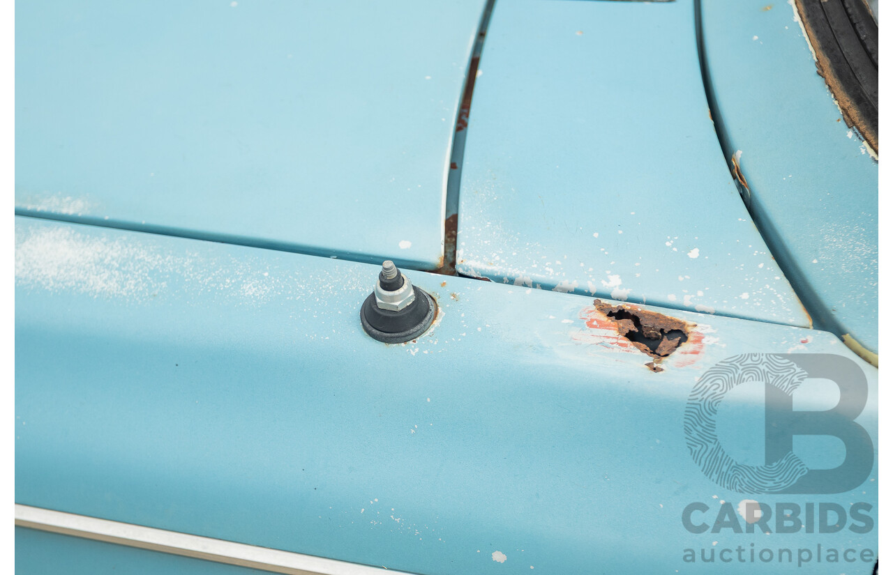 10/1969 Toyota Corolla KE10 2d Sedan Blue 1.1L