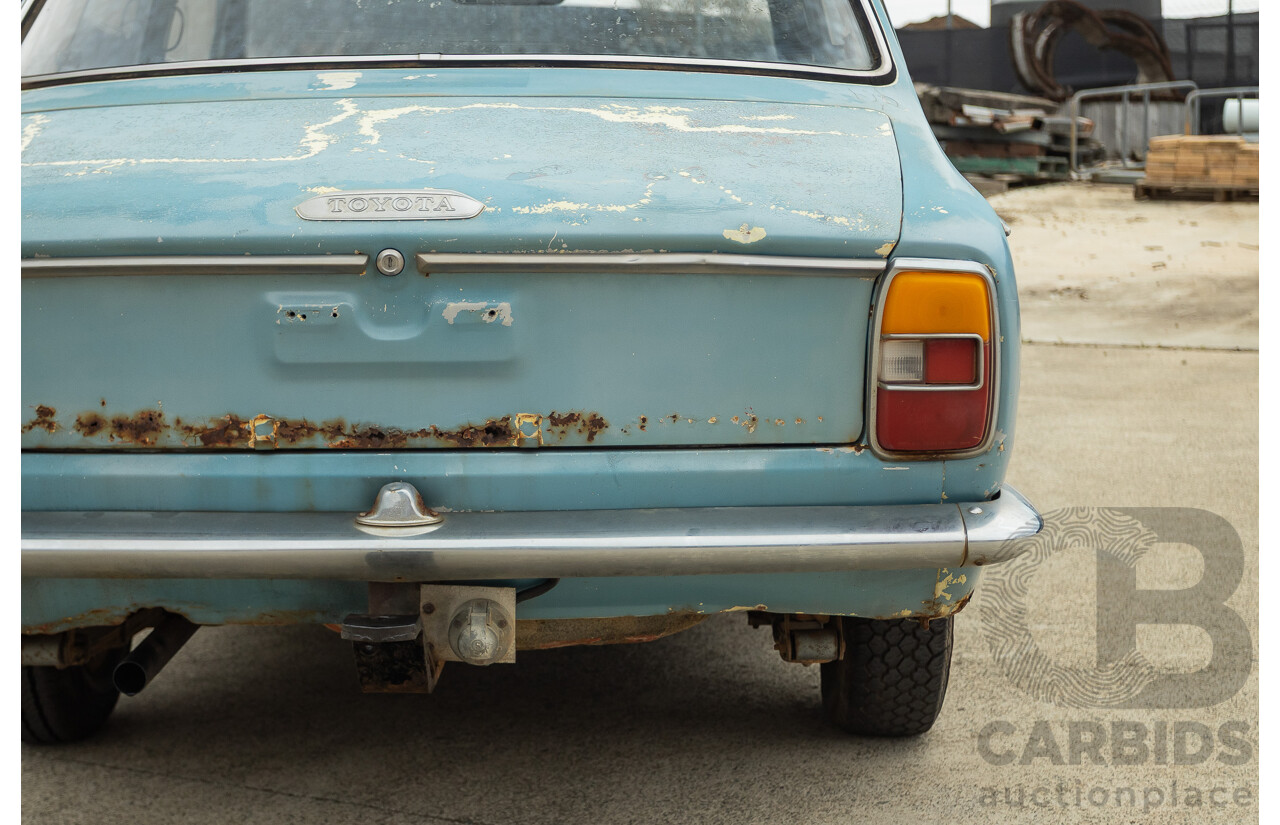 10/1969 Toyota Corolla KE10 2d Sedan Blue 1.1L