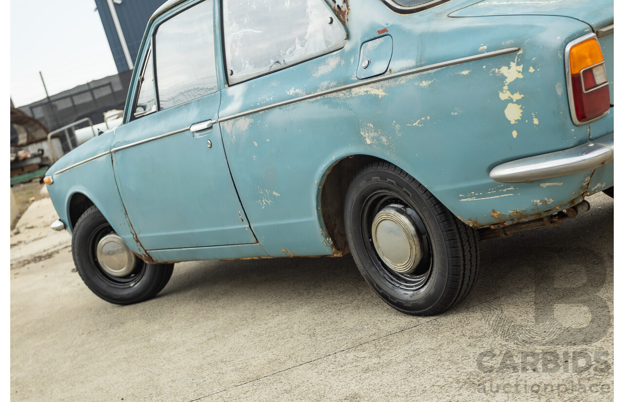 10/1969 Toyota Corolla KE10 2d Sedan Blue 1.1L