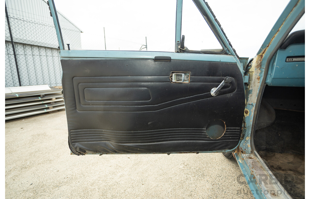 10/1969 Toyota Corolla KE10 2d Sedan Blue 1.1L