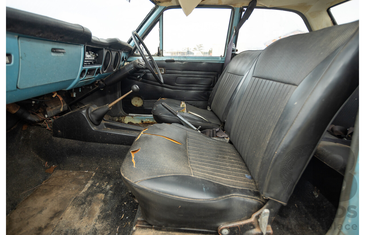 10/1969 Toyota Corolla KE10 2d Sedan Blue 1.1L