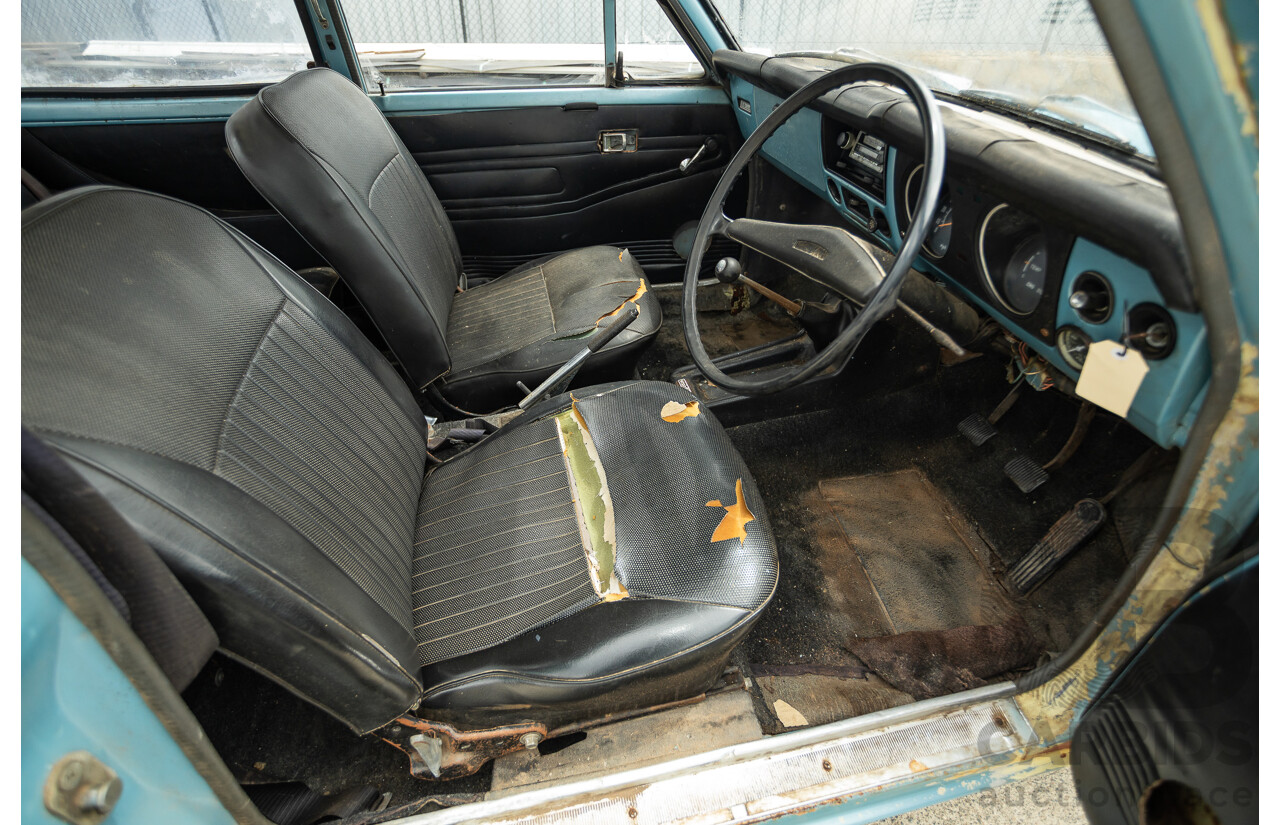 10/1969 Toyota Corolla KE10 2d Sedan Blue 1.1L