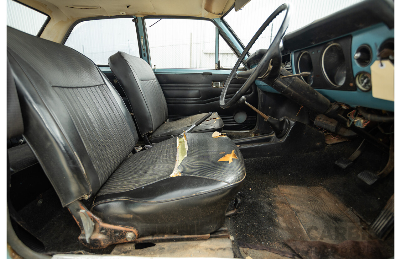 10/1969 Toyota Corolla KE10 2d Sedan Blue 1.1L