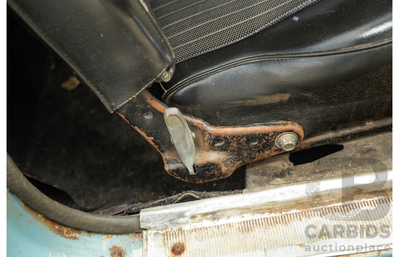 10/1969 Toyota Corolla KE10 2d Sedan Blue 1.1L