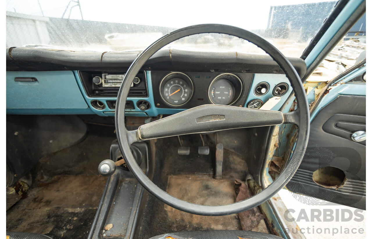 10/1969 Toyota Corolla KE10 2d Sedan Blue 1.1L