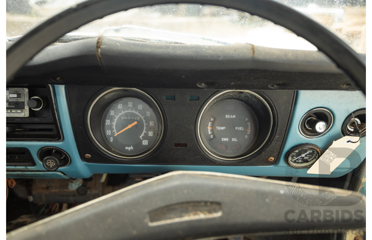 10/1969 Toyota Corolla KE10 2d Sedan Blue 1.1L