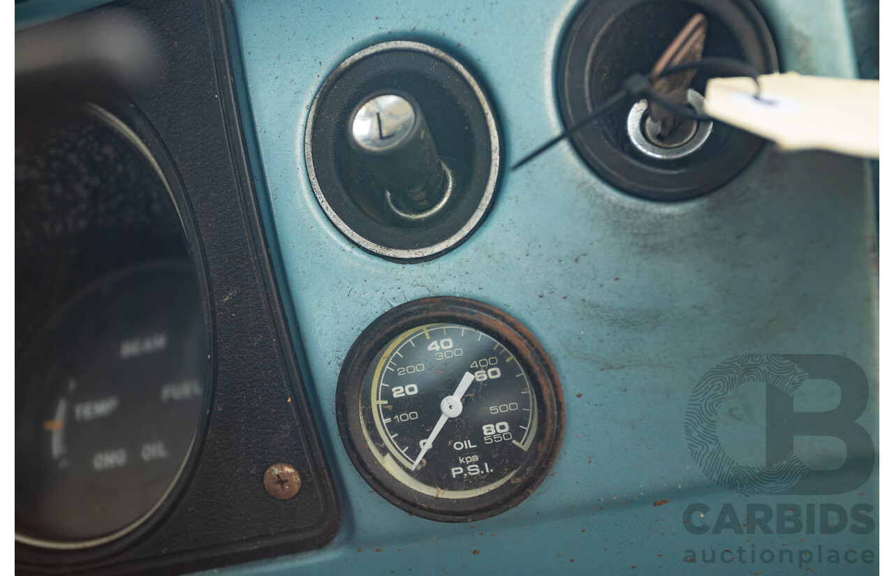 10/1969 Toyota Corolla KE10 2d Sedan Blue 1.1L