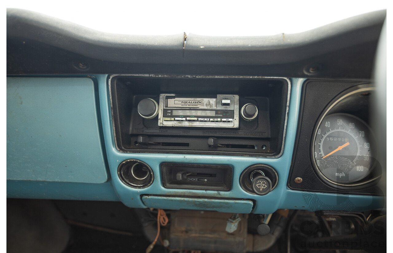 10/1969 Toyota Corolla KE10 2d Sedan Blue 1.1L