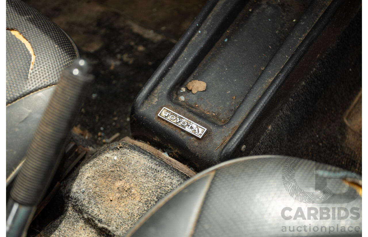 10/1969 Toyota Corolla KE10 2d Sedan Blue 1.1L