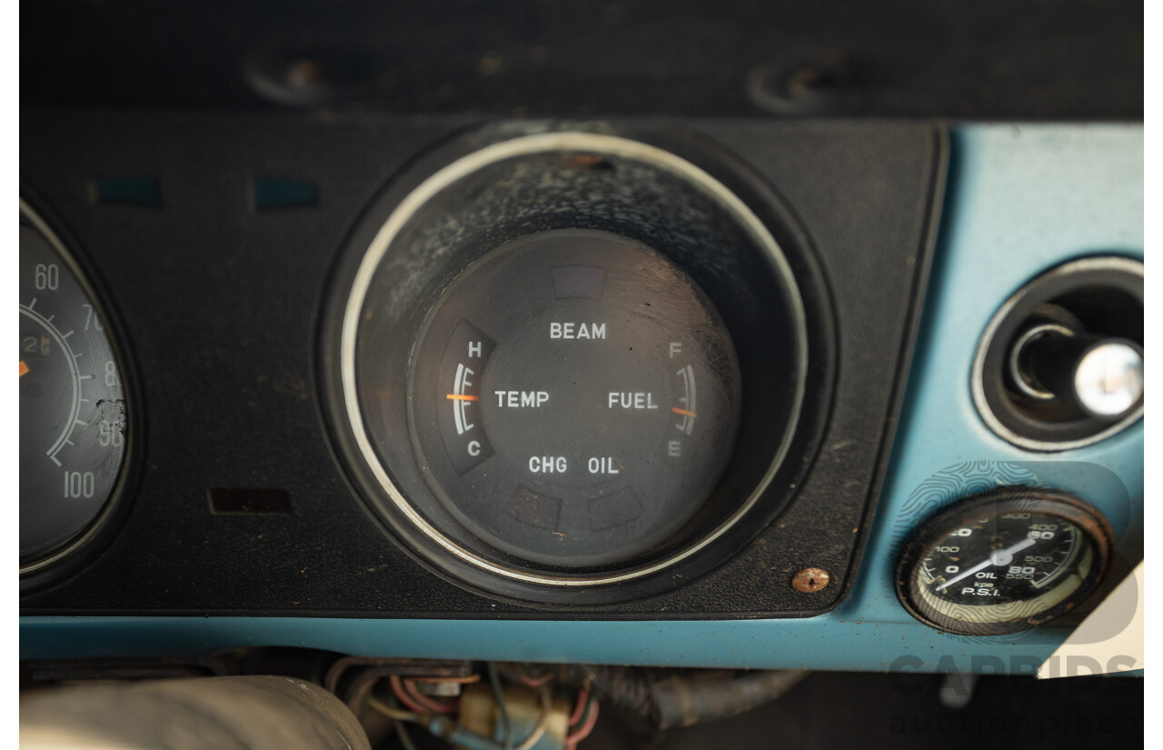 10/1969 Toyota Corolla KE10 2d Sedan Blue 1.1L