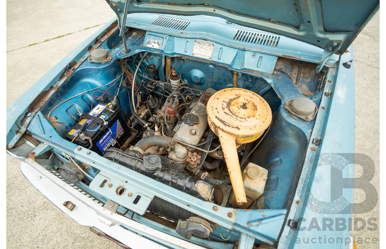 10/1969 Toyota Corolla KE10 2d Sedan Blue 1.1L