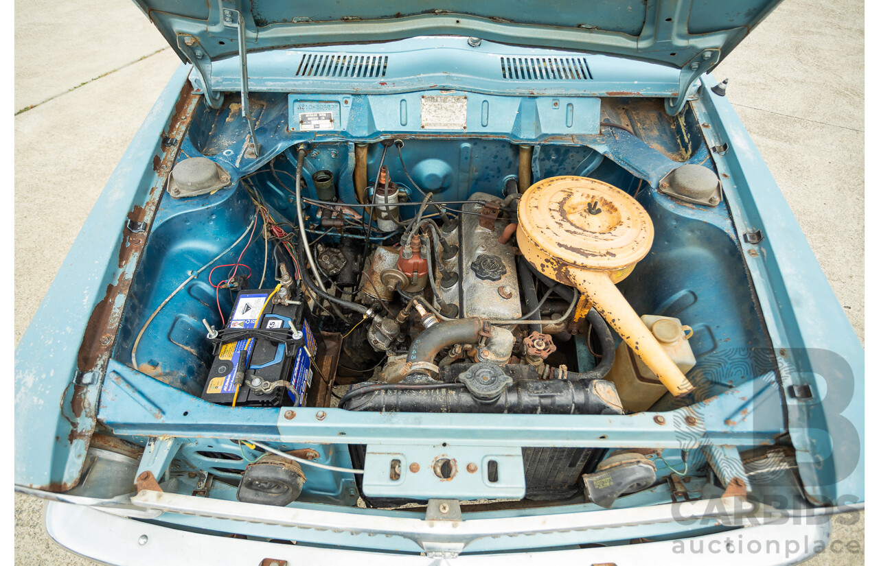 10/1969 Toyota Corolla KE10 2d Sedan Blue 1.1L