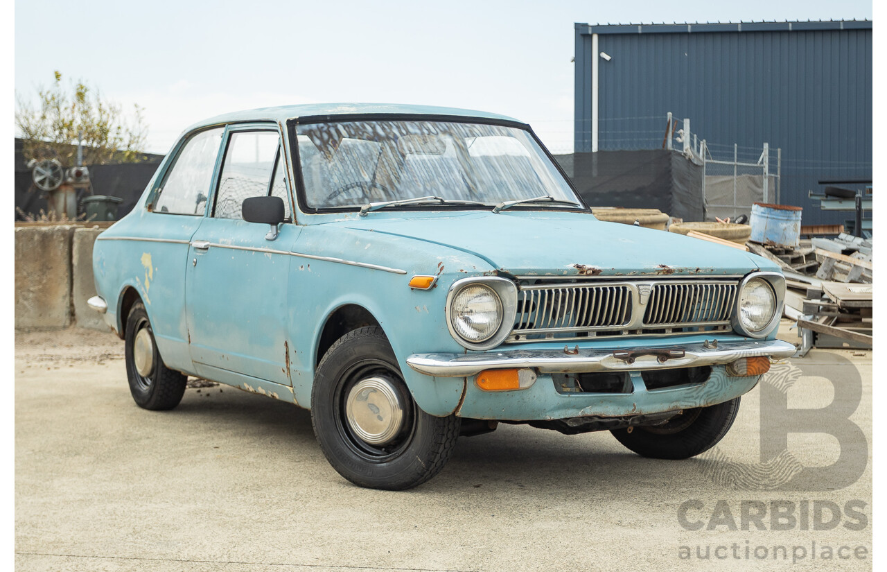 10/1969 Toyota Corolla KE10 2d Sedan Blue 1.1L