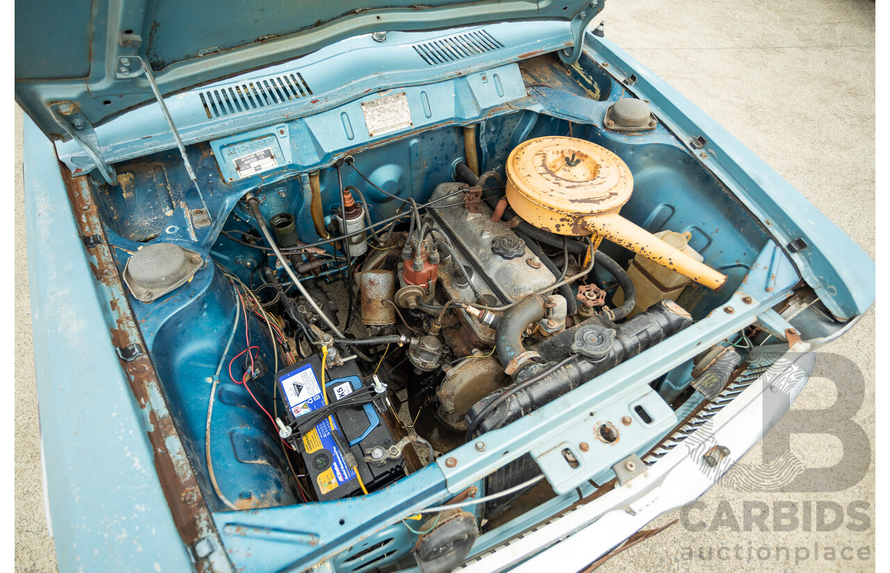 10/1969 Toyota Corolla KE10 2d Sedan Blue 1.1L