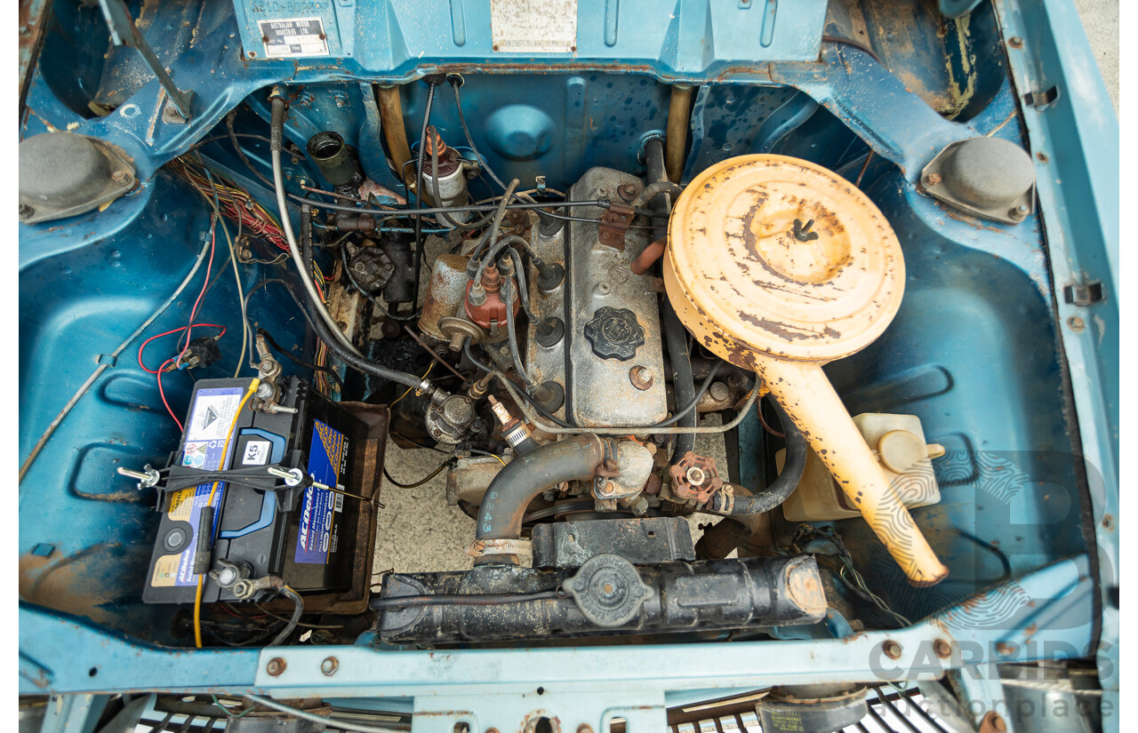 10/1969 Toyota Corolla KE10 2d Sedan Blue 1.1L