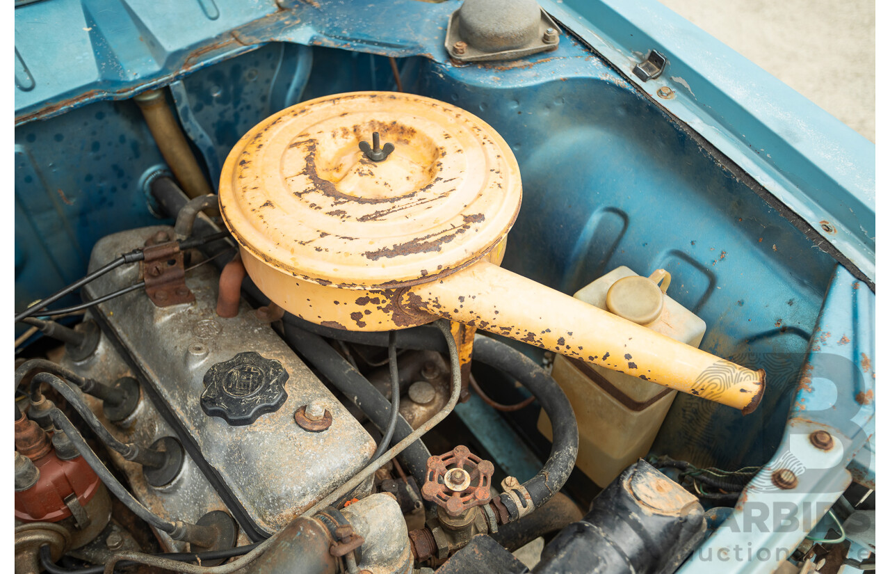 10/1969 Toyota Corolla KE10 2d Sedan Blue 1.1L