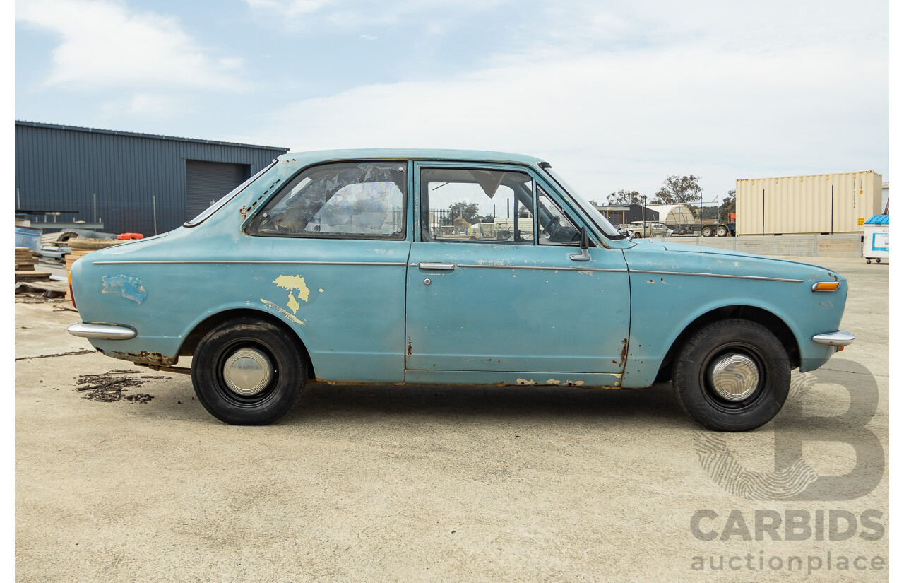 10/1969 Toyota Corolla KE10 2d Sedan Blue 1.1L