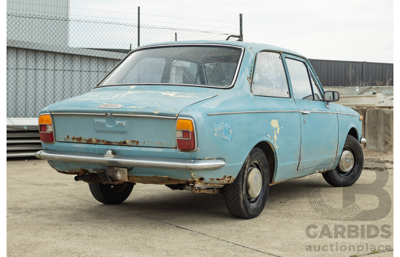 10/1969 Toyota Corolla KE10 2d Sedan Blue 1.1L