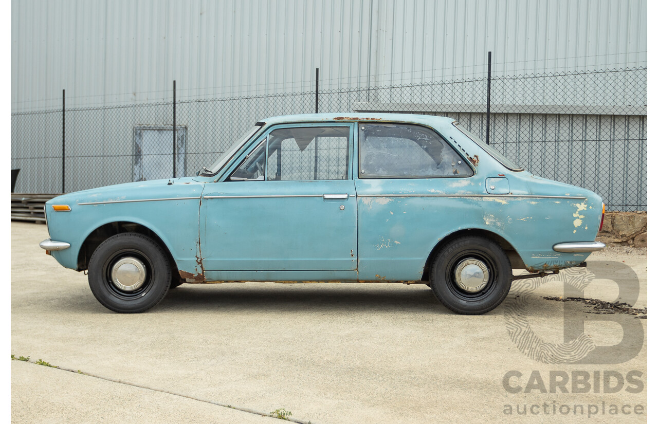 10/1969 Toyota Corolla KE10 2d Sedan Blue 1.1L