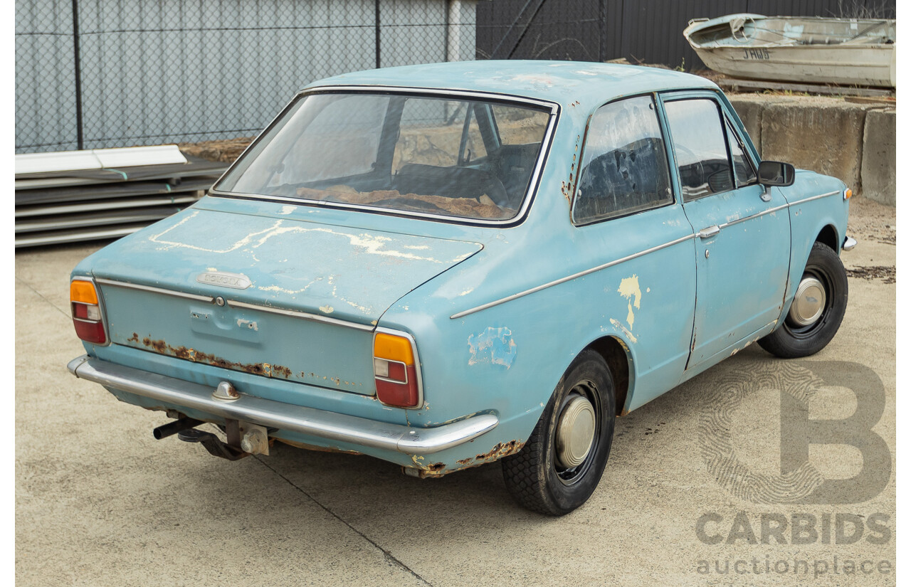 10/1969 Toyota Corolla KE10 2d Sedan Blue 1.1L