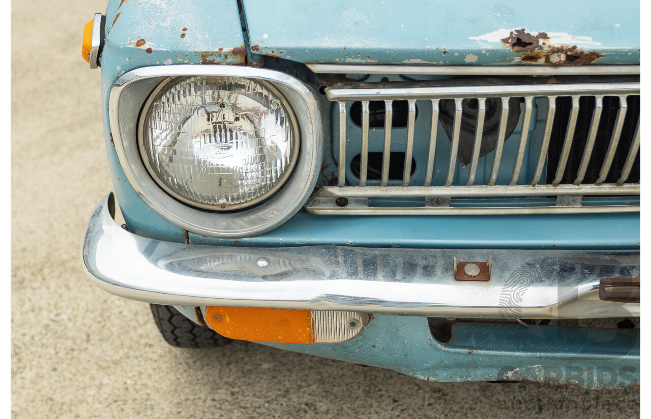 10/1969 Toyota Corolla KE10 2d Sedan Blue 1.1L