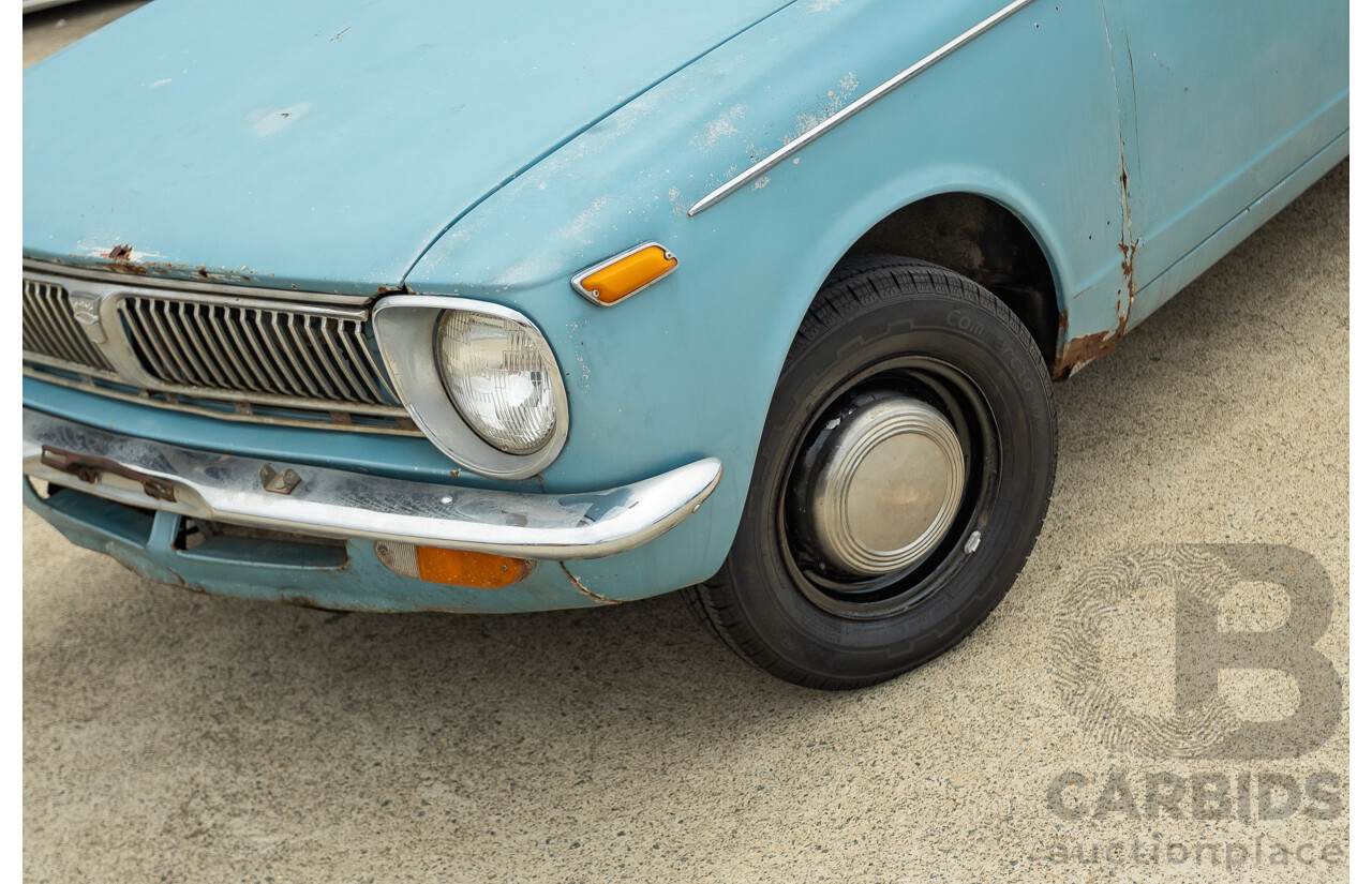 10/1969 Toyota Corolla KE10 2d Sedan Blue 1.1L