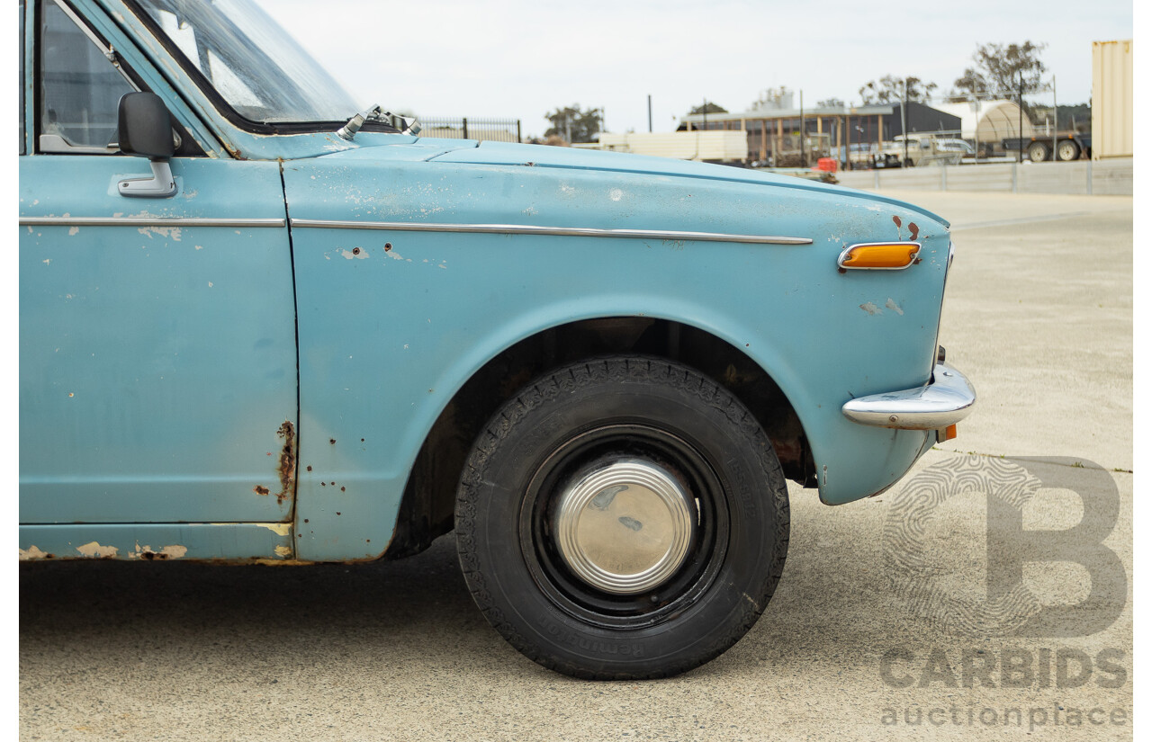 10/1969 Toyota Corolla KE10 2d Sedan Blue 1.1L