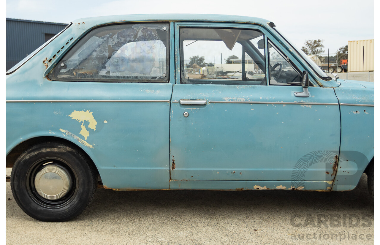 10/1969 Toyota Corolla KE10 2d Sedan Blue 1.1L