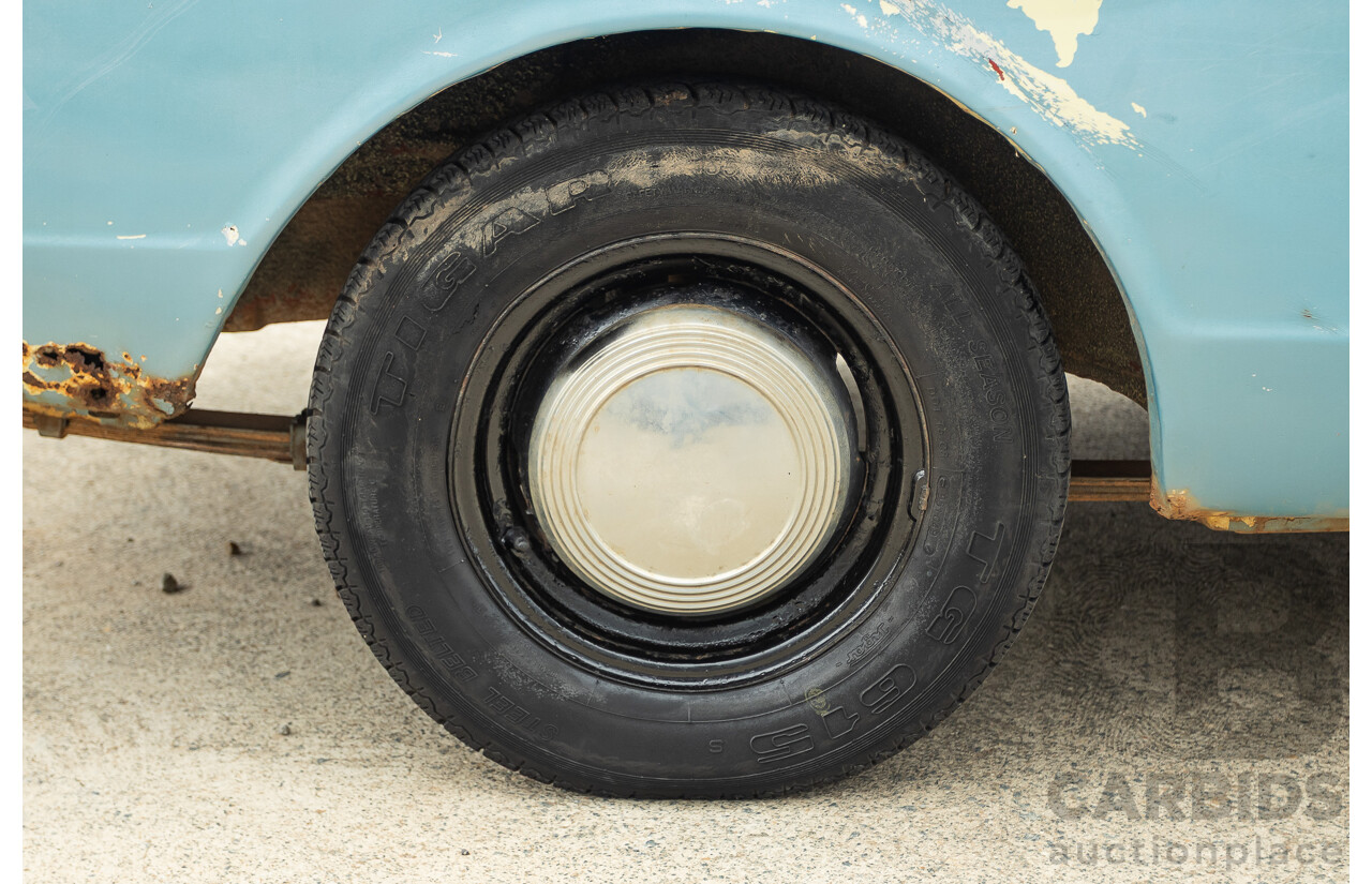 10/1969 Toyota Corolla KE10 2d Sedan Blue 1.1L