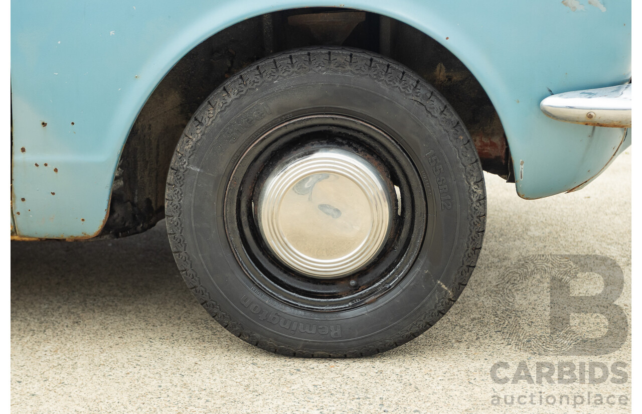 10/1969 Toyota Corolla KE10 2d Sedan Blue 1.1L