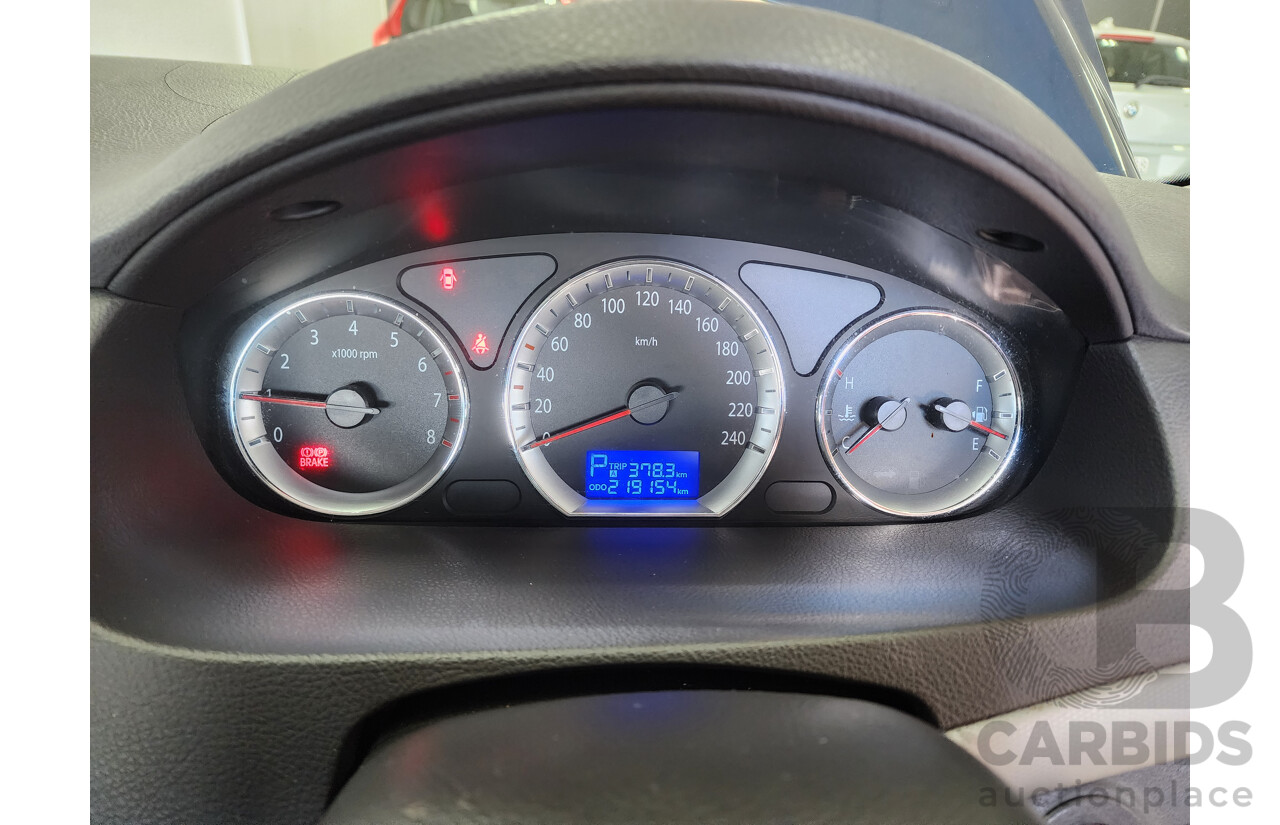 8/2008 Hyundai Sonata SLX NF 4d Sedan Blue 2.4L