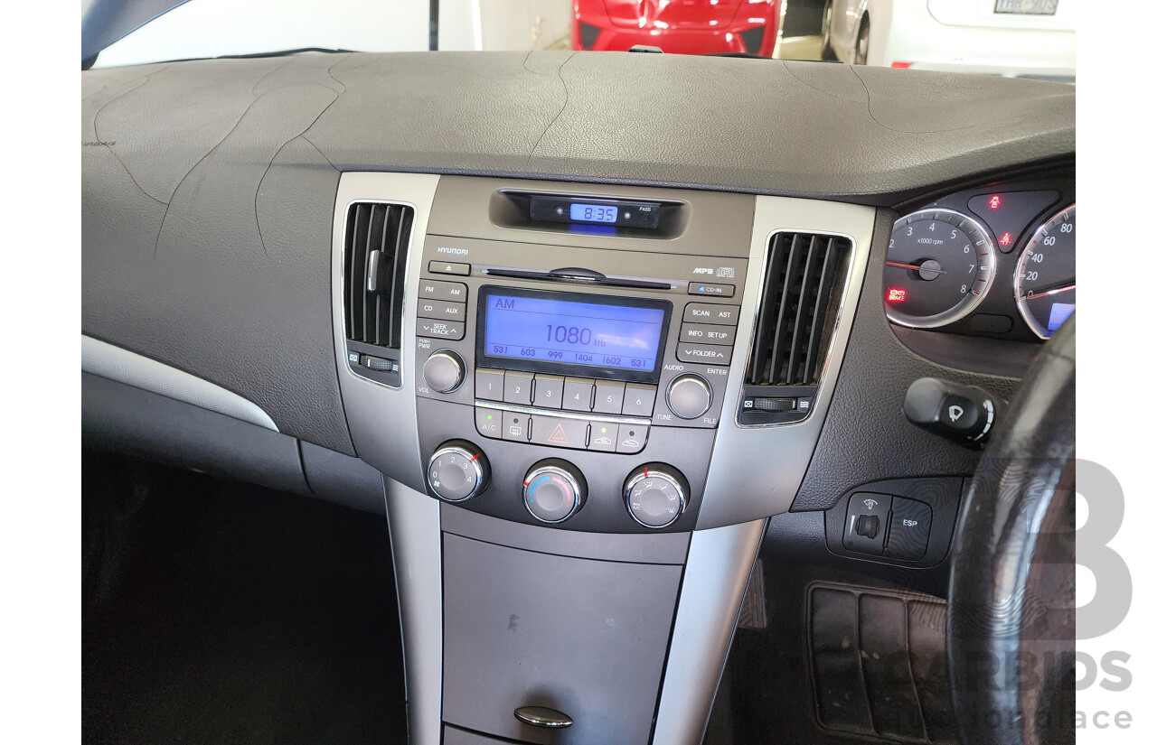 8/2008 Hyundai Sonata SLX NF 4d Sedan Blue 2.4L