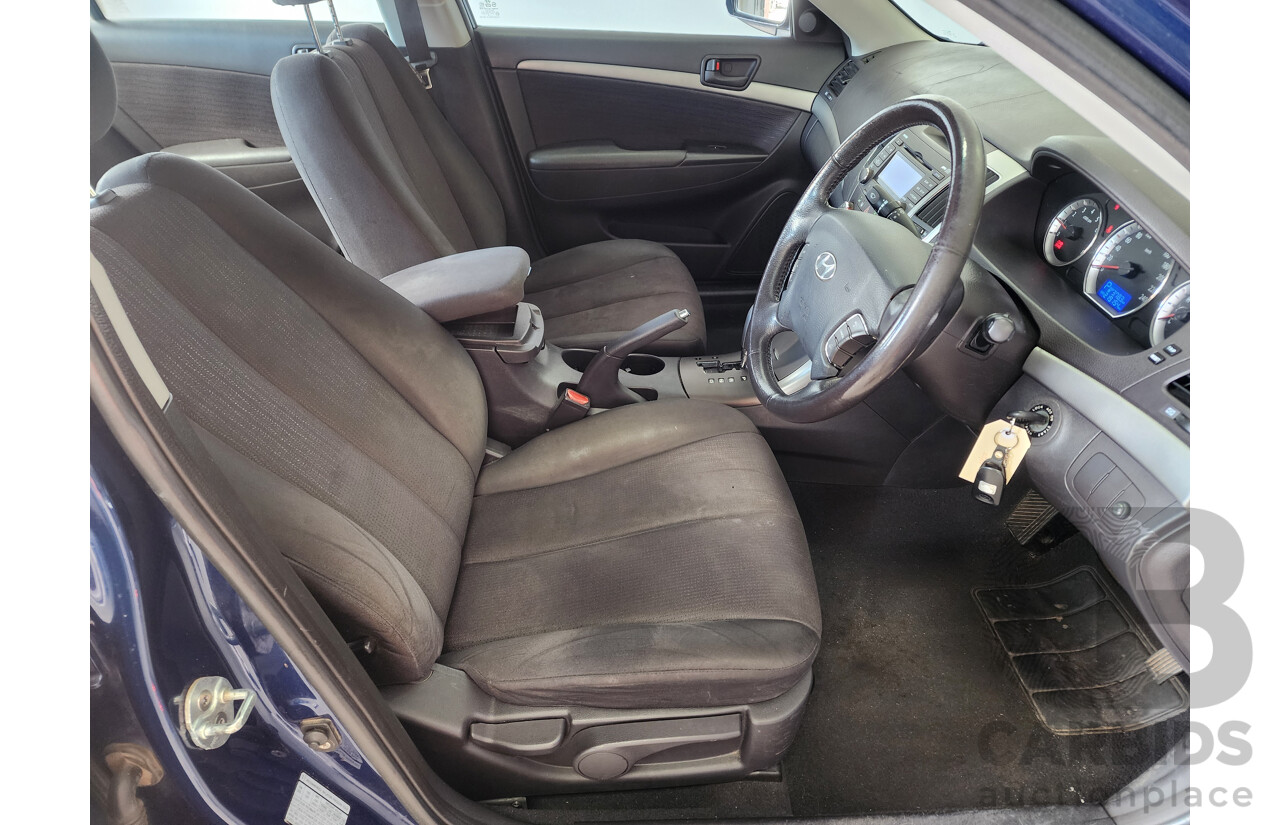 8/2008 Hyundai Sonata SLX NF 4d Sedan Blue 2.4L
