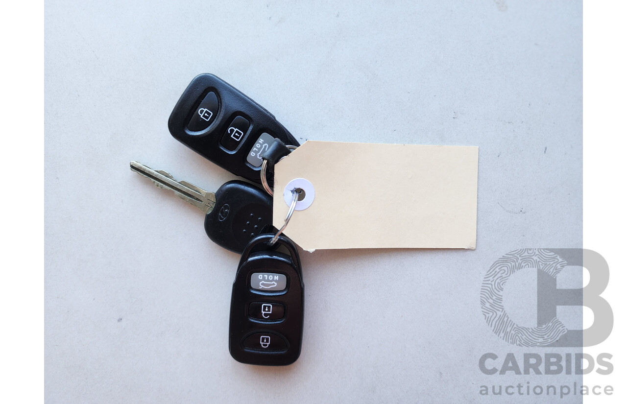 8/2008 Hyundai Sonata SLX NF 4d Sedan Blue 2.4L