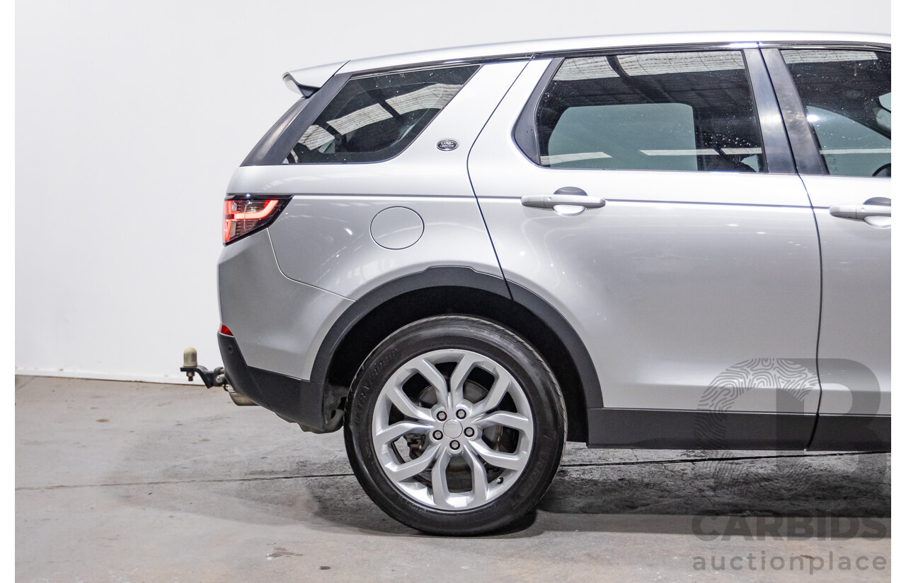 12/2015 Land Rover Discovery Sport SD4 HSE (AWD) LC 4D Wagon Indus Silver Turbo Diesel 2.2L - 7 Seats