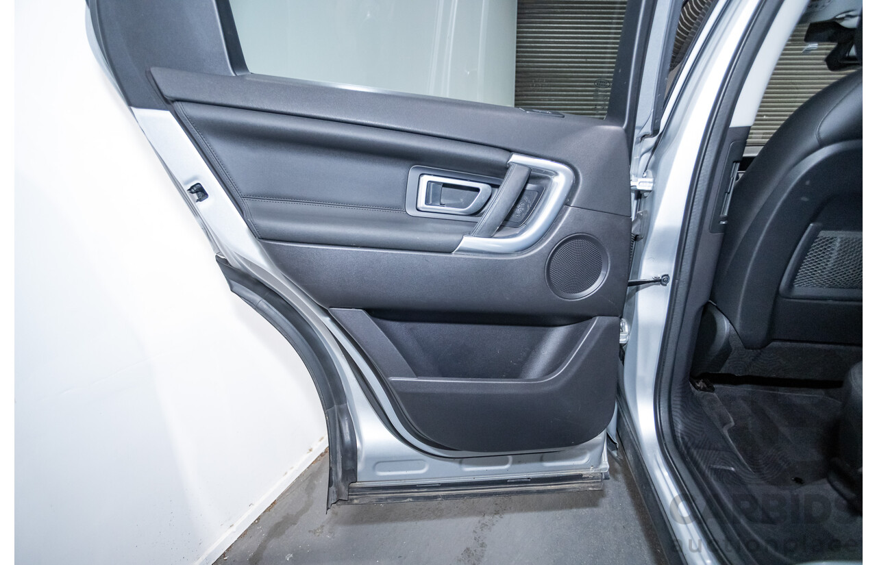 12/2015 Land Rover Discovery Sport SD4 HSE (AWD) LC 4D Wagon Indus Silver Turbo Diesel 2.2L - 7 Seats