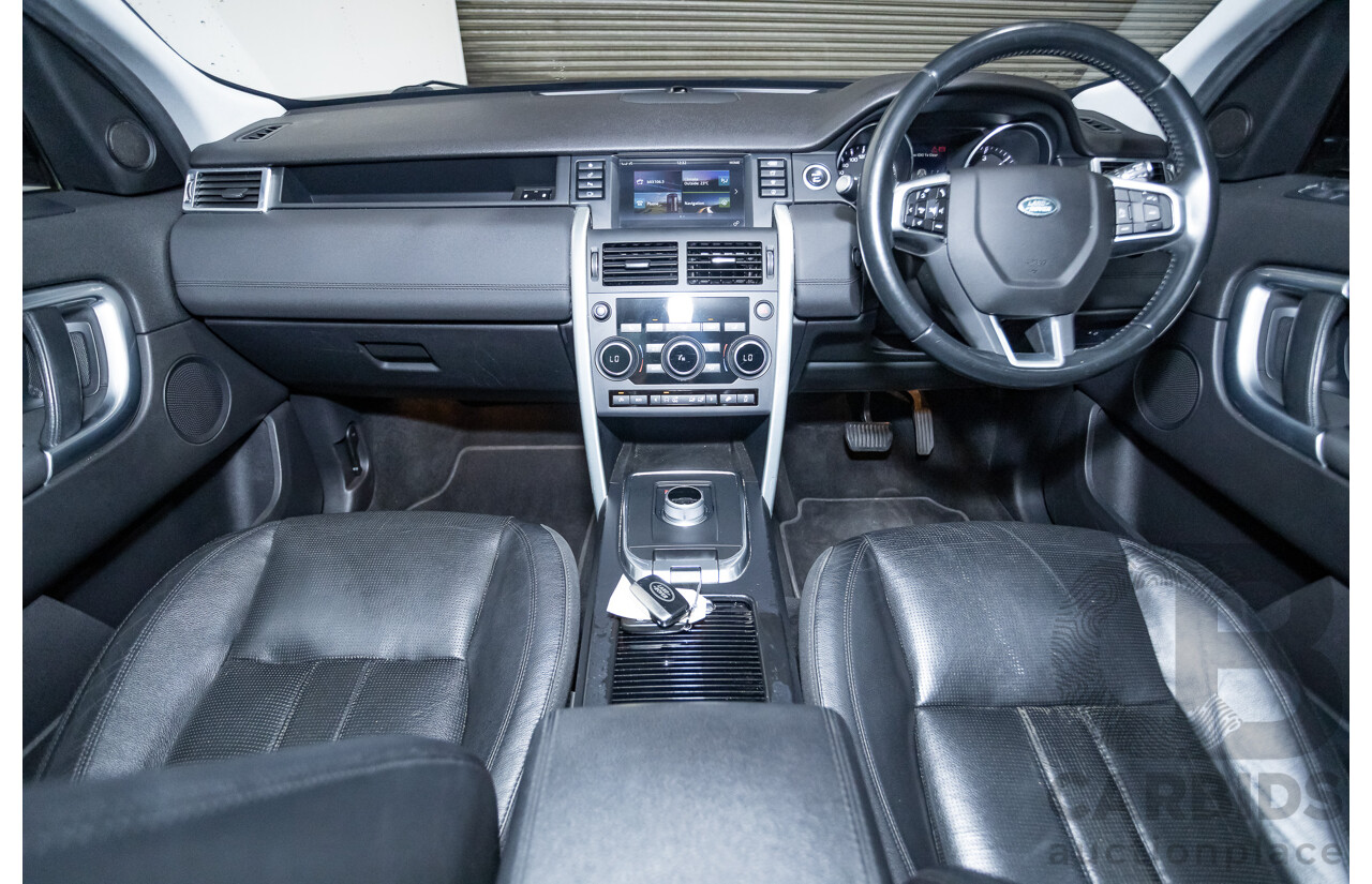 12/2015 Land Rover Discovery Sport SD4 HSE (AWD) LC 4D Wagon Indus Silver Turbo Diesel 2.2L - 7 Seats