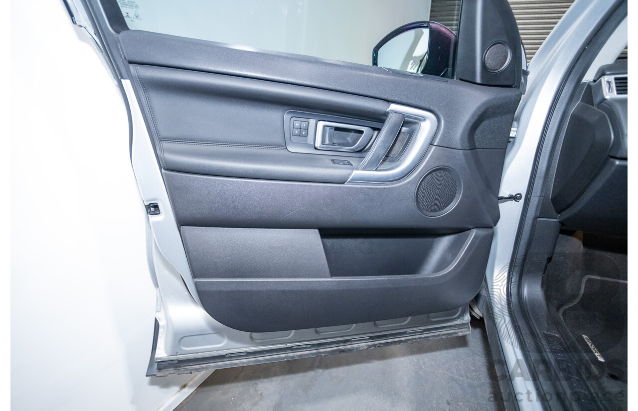 12/2015 Land Rover Discovery Sport SD4 HSE (AWD) LC 4D Wagon Indus Silver Turbo Diesel 2.2L - 7 Seats