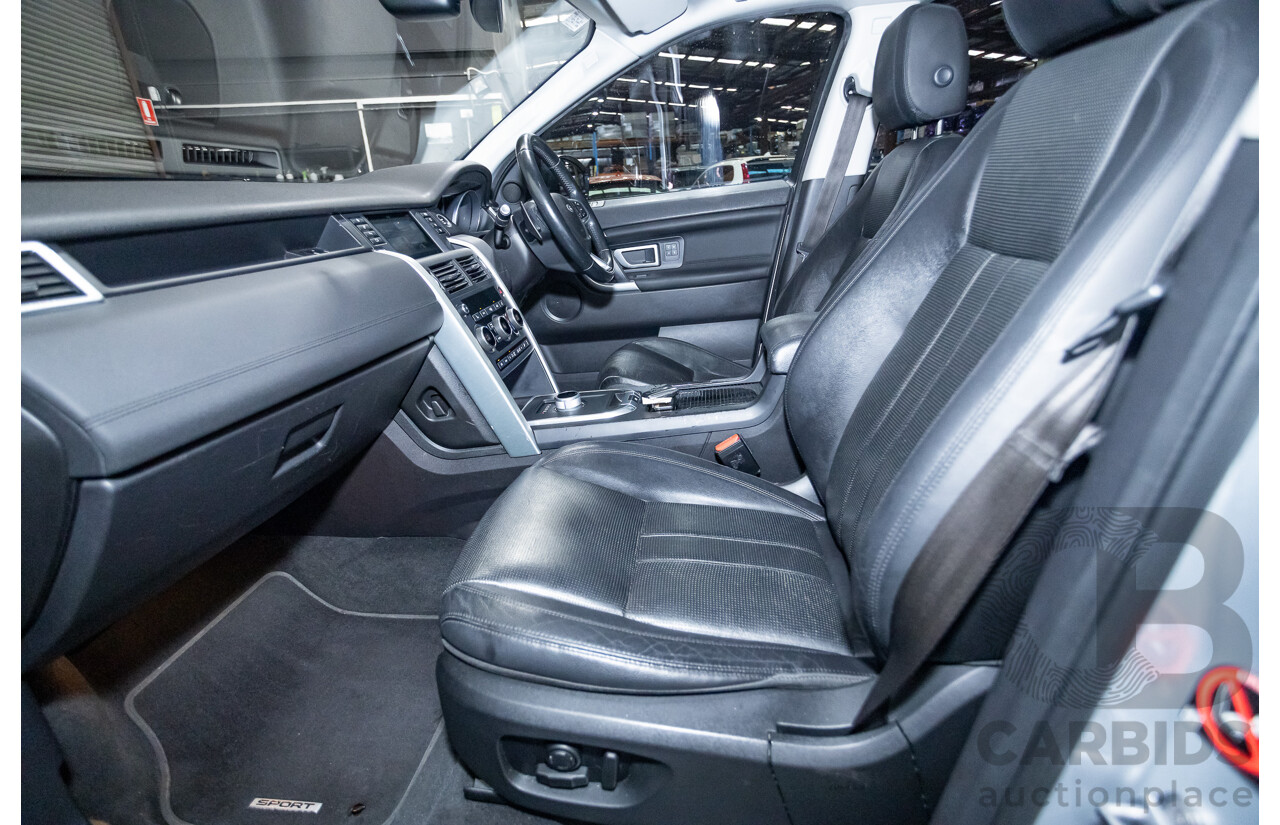 12/2015 Land Rover Discovery Sport SD4 HSE (AWD) LC 4D Wagon Indus Silver Turbo Diesel 2.2L - 7 Seats