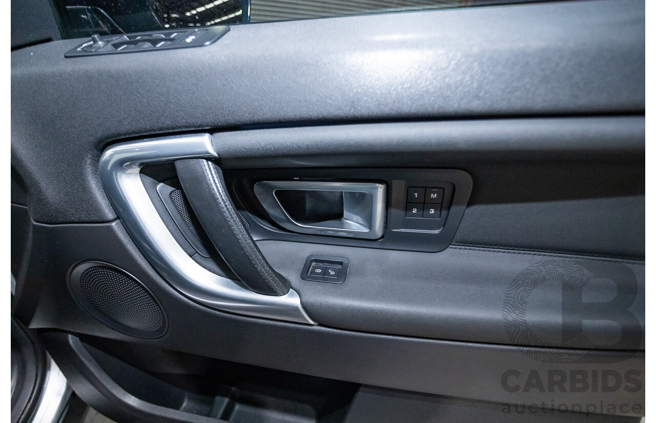 12/2015 Land Rover Discovery Sport SD4 HSE (AWD) LC 4D Wagon Indus Silver Turbo Diesel 2.2L - 7 Seats