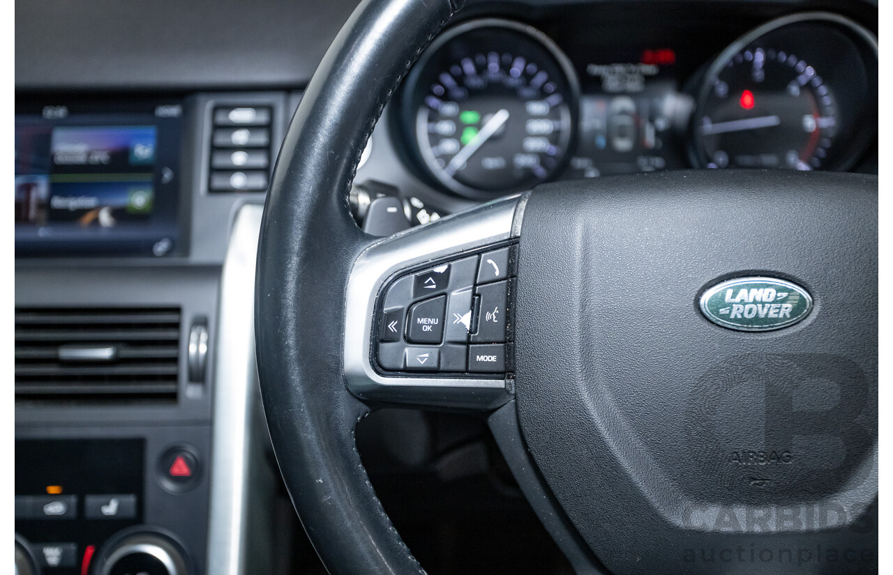 12/2015 Land Rover Discovery Sport SD4 HSE (AWD) LC 4D Wagon Indus Silver Turbo Diesel 2.2L - 7 Seats