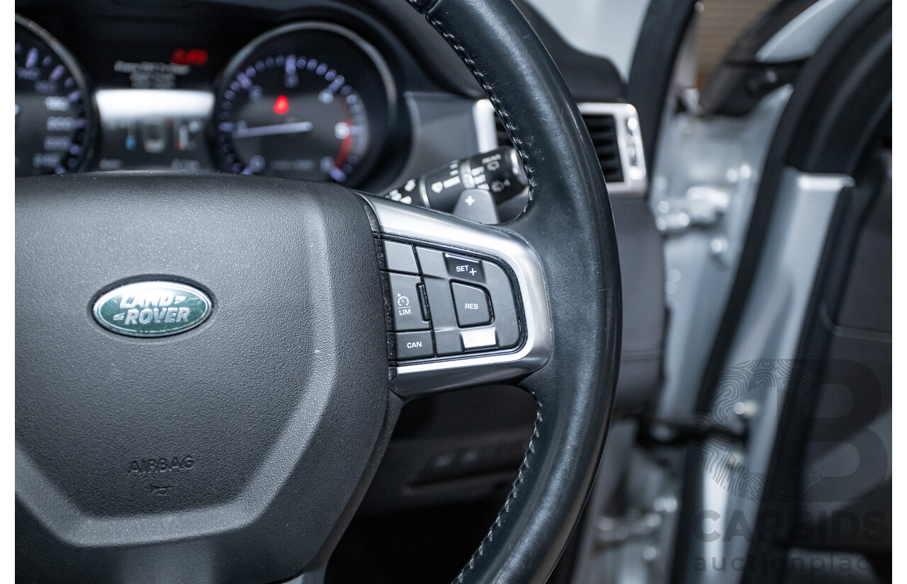 12/2015 Land Rover Discovery Sport SD4 HSE (AWD) LC 4D Wagon Indus Silver Turbo Diesel 2.2L - 7 Seats